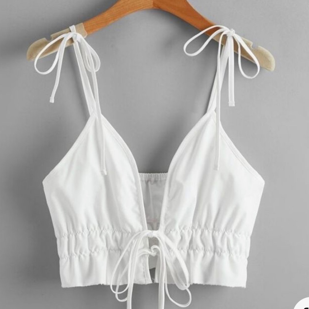 SHEIN Cropped Spaghetti Strap Top